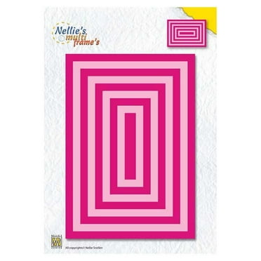 CottageCutz Nested Dies 5/Pkg-Wacky Stitched Rectangle CCB071 CottageCutz Nested Dies 5/Pkg-Wacky Stitched Rectangle CCB071